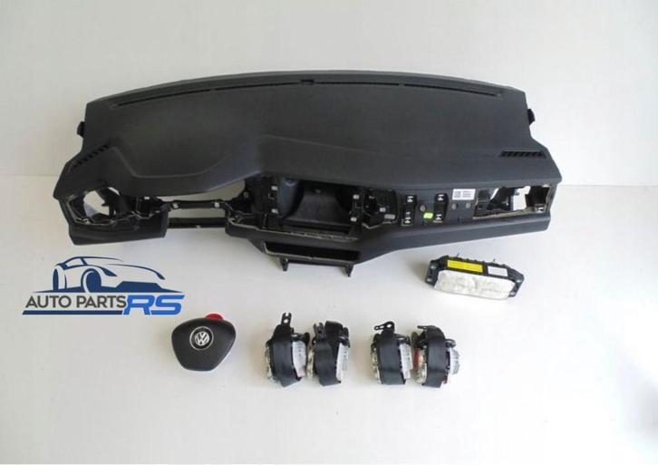 Dashboard + Airbags + Veiligheidsgordels VW Polo 2G, Auto-onderdelen, Dashboard en Schakelaars, Nieuw, Volkswagen, Verzenden