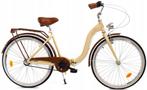 Vouwfiets - 28 inch - met 3 versnellingen - alu - crème b.., Fietsen en Brommers, Ophalen of Verzenden, Nieuw