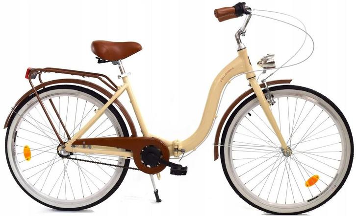 Vouwfiets - 28 inch - met 3 versnellingen - alu - crème b.., Fietsen en Brommers, Fietsen | Vouwfietsen, Nieuw, Ophalen of Verzenden