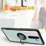 Xiaomi Mi 9 Hoesje met Metalen Ring Kickstand - Transparant