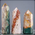 Natuurlijke jaspis-agaat-obelisken – een bijzonder, Verzamelen, Mineralen en Fossielen