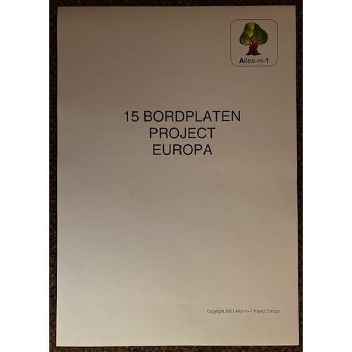 Alles-in-1 Bordplaten A3 Project Europa (per groep), Boeken, Schoolboeken, Verzenden