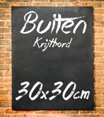 Krijtbord Buiten 30x30 cm Zonder Ophangsysteem, Verzenden, Nieuw