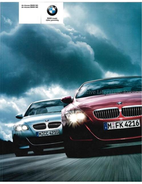 2005 BMW M5 | M6 BROCHURE NEDERLANDS, Boeken, Auto's | Folders en Tijdschriften