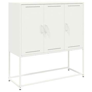 Kast 100cm Staal Wit | Retour Deal | Stevige Kwaliteit beschikbaar voor biedingen