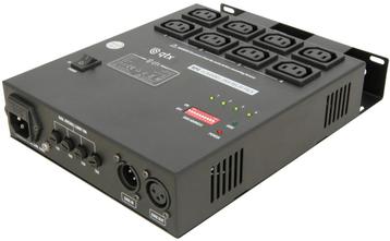 QTX RP4 4 Kanaals DMX Relais Schakelkast