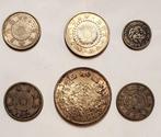 Japan. 10, 20, 50 Sen and 1000 Yen Lot of 6 coins, incl.