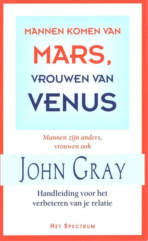 Mannen komen van Mars, vrouwen van Venus 9789027495457, Livres, Psychologie, Envoi
