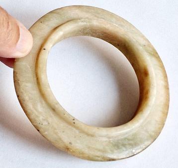 Oude Siamese Lopburi Aventurijnkwarts Ronde Gebogen Armband