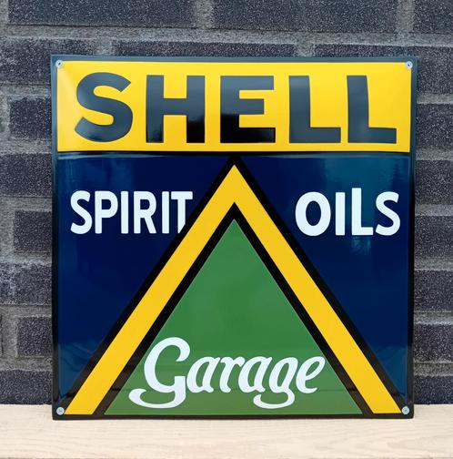 Shell spirit oils garage, Verzamelen, Merken en Reclamevoorwerpen, Verzenden