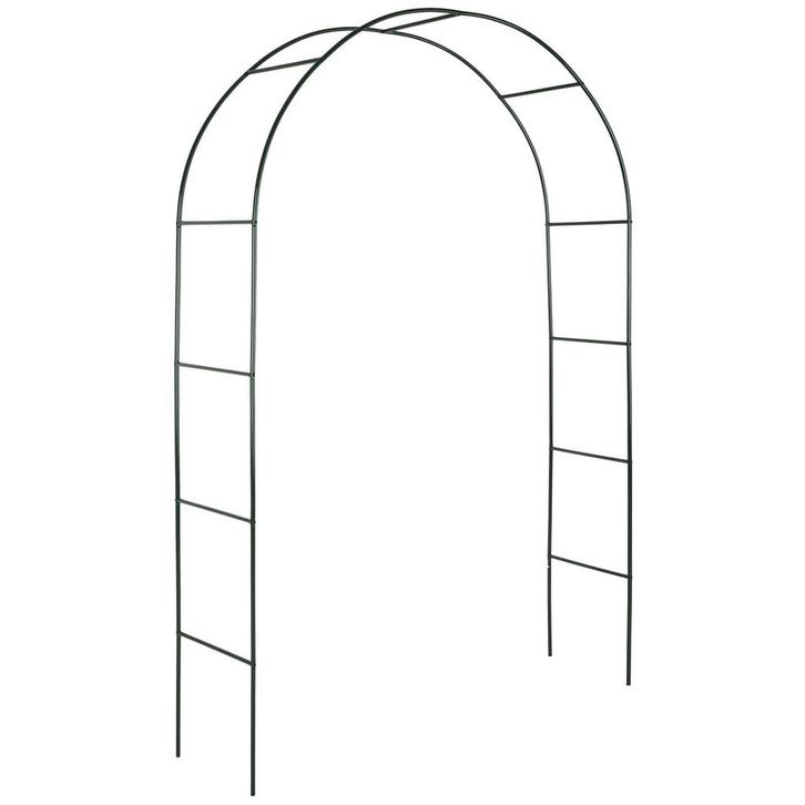 tectake Rozenboog 240 cm - groen, Tuin en Terras, Overige Tuin en Terras, Verzenden