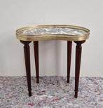 Bouillotte side tafel - Table dappoint - Acajou, Laiton,, Antiek en Kunst