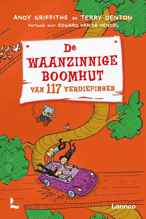 De waanzinnige boomhut - De waanzinnige boomhut van 117 verd, Antiek en Kunst, Antiek | Boeken en Manuscripten, Verzenden
