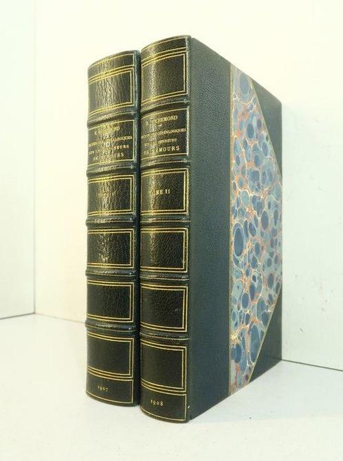E. Richemond - Recherches généalogiques sur la famille des, Antiek en Kunst, Antiek | Boeken en Manuscripten