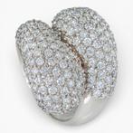 Zonder minimumprijs - Ring - 14 karaat HRD, Witgoud -, Nieuw