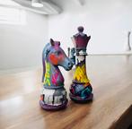 Mélina Jorgues Aim - Pièces déchec - Street & Pop Art, Antiek en Kunst, Kunst | Schilderijen | Modern