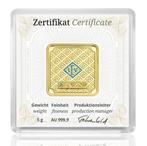 5 gram - Goud .999 - Geiger Edelmetalle - Verzegeld en met