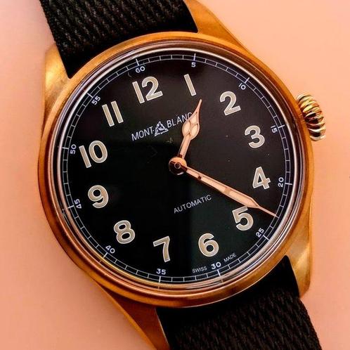 Montblanc - 1858 Automatic Ltd. Ed. - 118222 - Homme - 2020, Handtassen en Accessoires, Horloges | Heren