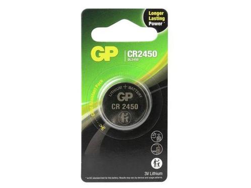 Veiling - 6x GP CR2450 lithium knoopcelbatterij 3V, Computers en Software, Accu's en Batterijen, Nieuw