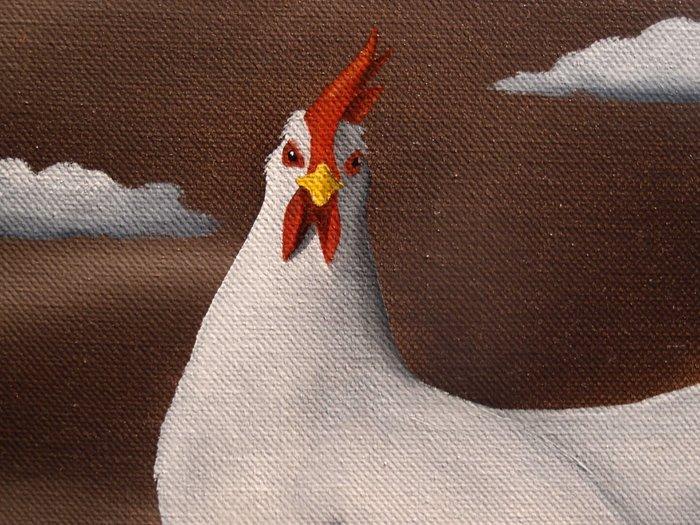 Trevisan Carlo - Equilibrio, Antiek en Kunst, Kunst | Schilderijen | Modern