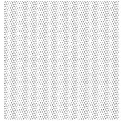 vidaXL Draadhek 50x50 cm 45x20x4 mm roestvrij staal, Tuin en Terras, Tuinhekken en Hekwerk, Nieuw, Verzenden