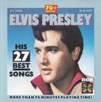 Elvis Presley - His 27 Best Songs CD, Cd's en Dvd's, Cd's | Rock, Verzenden, Nieuw in verpakking
