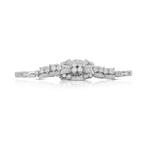 Armband Platina - 2.40ct. tw. Diamant (Natuurlijk) -, Handtassen en Accessoires, Armbanden, Nieuw