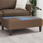 vidaXL Voetenbank patchwork 77x55x31 cm stof, Huis en Inrichting, Verzenden, Nieuw