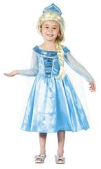 Prinsessenjurk Kind Elsa 3/4 jaar, Kinderen en Baby's, Carnavalskleding en Verkleedspullen, Nieuw, Verzenden