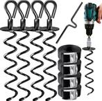 KESSER® 4x grondanker 9-delige set Bevestiging Houder voor t, Verzenden, Nieuw