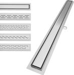 Aquamarin® Douchegoot - 110 cm - RVS - Sifon, Huis en Inrichting, Verzenden, Nieuw