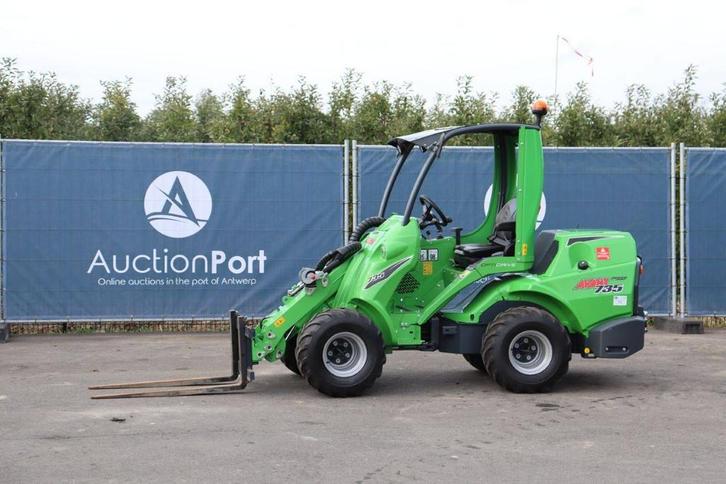 Veiling: Kniklader Avant 735i TDL Diesel 26pk 2023 Nieuw, Zakelijke goederen, Machines en Bouw | Kranen en Graafmachines, Ophalen