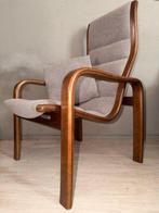 Swedese - Yngve Ekström - Fauteuil - Textiel, Teak - Lamello