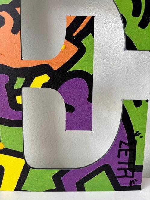 Meta Pop (1990) - Hope meets Keith Haring, from: The Pop, Antiek en Kunst, Kunst | Schilderijen | Modern