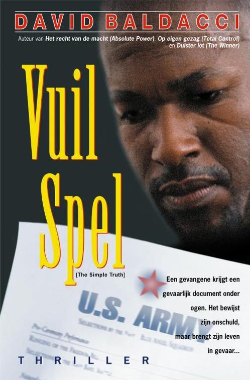 Vuil spel 9789022991244 David Baldacci, Boeken, Overige Boeken, Gelezen, Verzenden