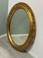 Miroir- Magnifique miroir vintage en bois doré à la feuille,