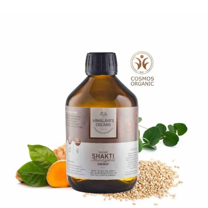 Mondverzorgingsolie/Pulling Oil Shakti - Himalayas Dreams, Sport en Fitness, Gezondheidsproducten en Wellness, Ophalen of Verzenden