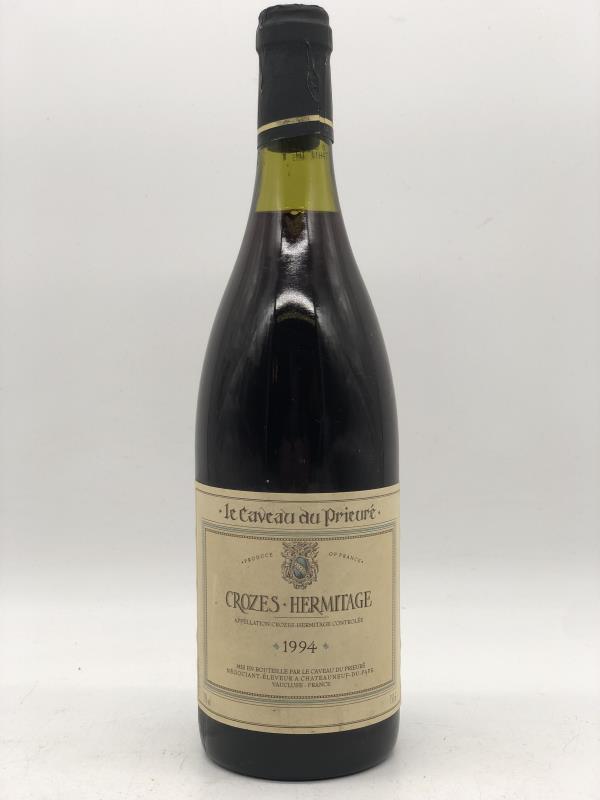 1 x 75cl Crozes-Hermitage Le Caveau du Prieuré 1994 (Rhone), Verzamelen, Wijnen, Frankrijk, Rode wijn, Nieuw, Ophalen of Verzenden