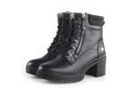 Mustang Veterboots in maat 38 Zwart | 5% extra korting, Verzenden, Zwart, Overige typen, Zo goed als nieuw