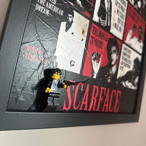 Lego Minifigurine - Art - Scarface Lego Art, Kinderen en Baby's, Speelgoed | Duplo en Lego