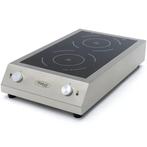 Inductiekookplaat | 2 Kookpunten | 7kW (400V) |, Verzenden, Nieuw in verpakking
