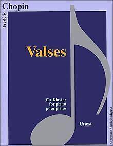 Valses for Piano (Music Scores)  Frederic Chopin  Book, Livres, Livres Autre, Envoi