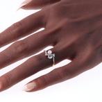 Bague - 18 carats Or jaune Diamant (Naturelle) - Perle -, Nieuw