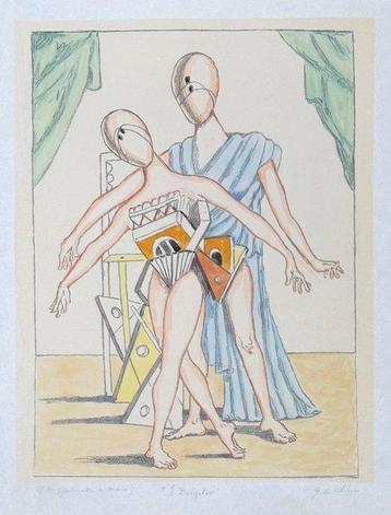 Giorgio De Chirico (1888-1978) - I danzatori beschikbaar voor biedingen