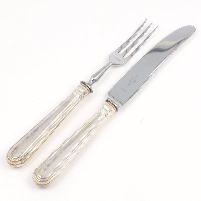 Van Kempen & Begeer - Bestekset (12) - .835 zilver, Antiquités & Art, Antiquités | Argent & Or