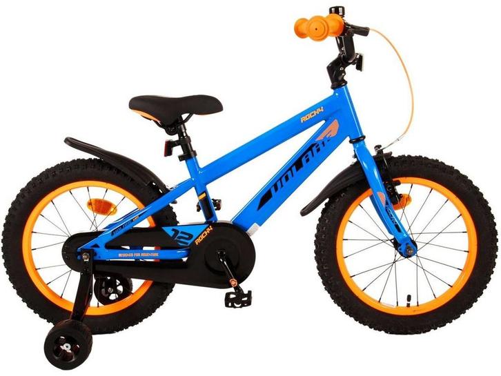 Volare Rocky Kinderfiets - Jongensfiets - 16 inch - Blauw, Fietsen en Brommers, Fietsen | Kinderfietsjes, Zo goed als nieuw, Verzenden