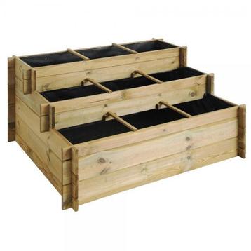 NIEUW - Kruidenbak trap 3 niveaus, Verzenden