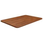 vidaXL Wastafelblad 60x40x1,5cm behandeld massief hout, Huis en Inrichting, Keuken | Keukenelementen, Verzenden, Nieuw