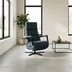 Leren elektrisch relaxfauteuil Core - Toledo Whale, Huis en Inrichting, Bohemian, Industrieel, Modern, Scandinavisch, Nieuw, Ophalen of Verzenden