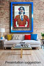 Margot Laffon - Phoenixs Flight - Original painting, Antiek en Kunst